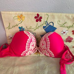 Victoria's Secret Miraculous Plunge 34C Pink